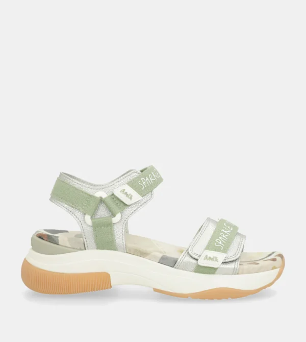 Sandalias deportivas verde - Imagen 2