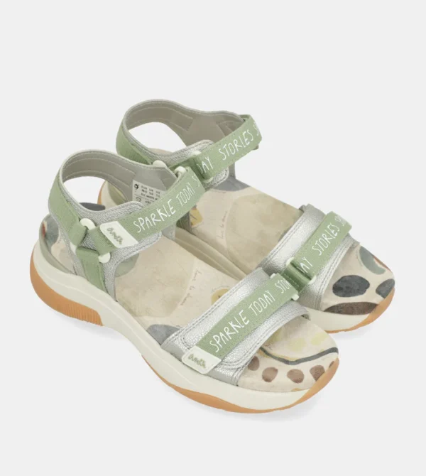 Sandalias deportivas verde
