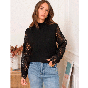 MUJER JERSEY MANGAS JERSEY BONITOS DESTI MODA