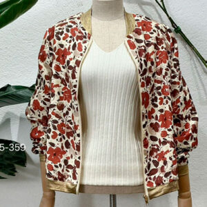 moda mujer bomber estampada desti moda