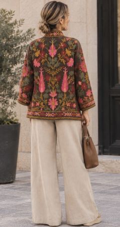 Desti Accessoris mujer ropa vestido bohemio kaftan